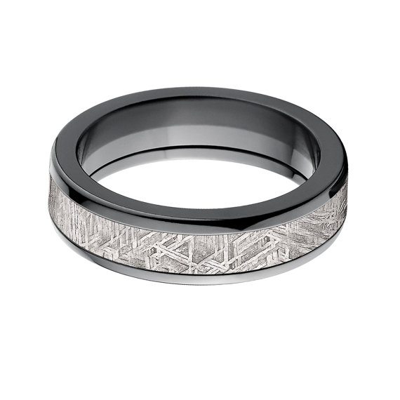 Unique Wedding Rings: Meteorite Wedding Band
