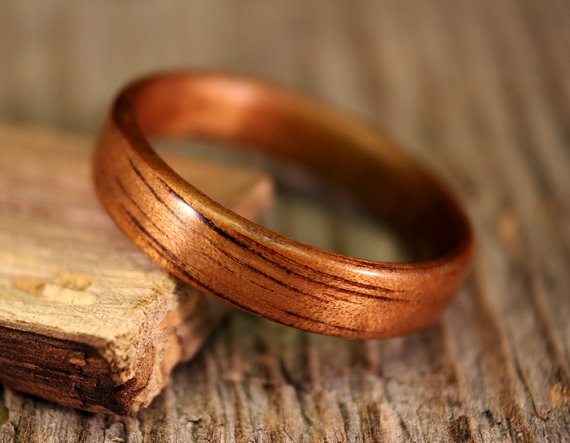 Unique Wedding Rings: Wooden Wedding Ring
