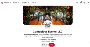 Contagious Events Boston wedding planner on Pinterest